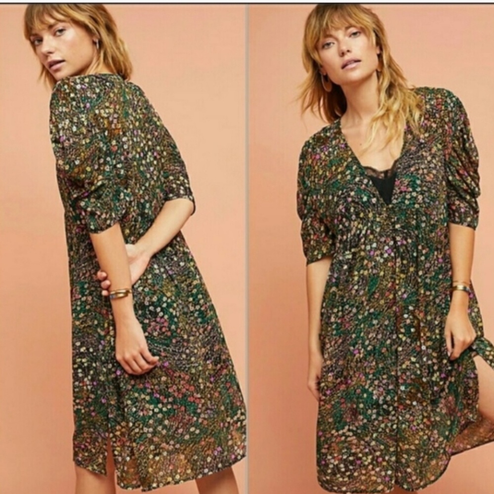 ANTHROPOLOGIE Akemi + Kin Floral Print Dress
